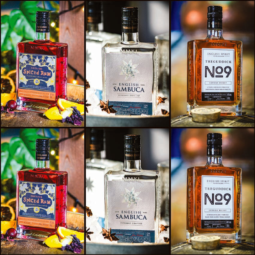 6 x Spirits - our 3 best sellers