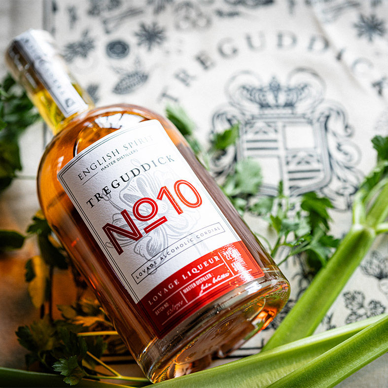English Spirits Limited edition No.10 Lovage Alcoholic Cordial. A blend of celery, parsley, fennel and anise. Perfect for Brady or gin.