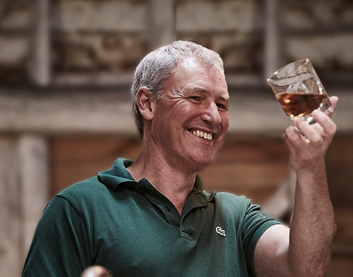 Master Distiller Dr John Walters Distilling premium rum