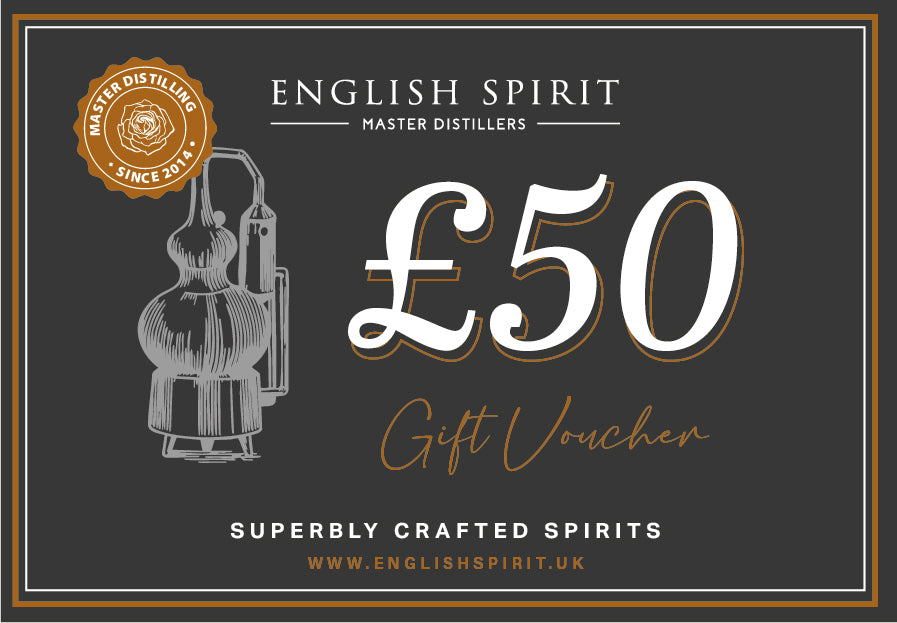 Digital online gift card featuring craft Gin, Rum and liqueurs - perfect for gifting