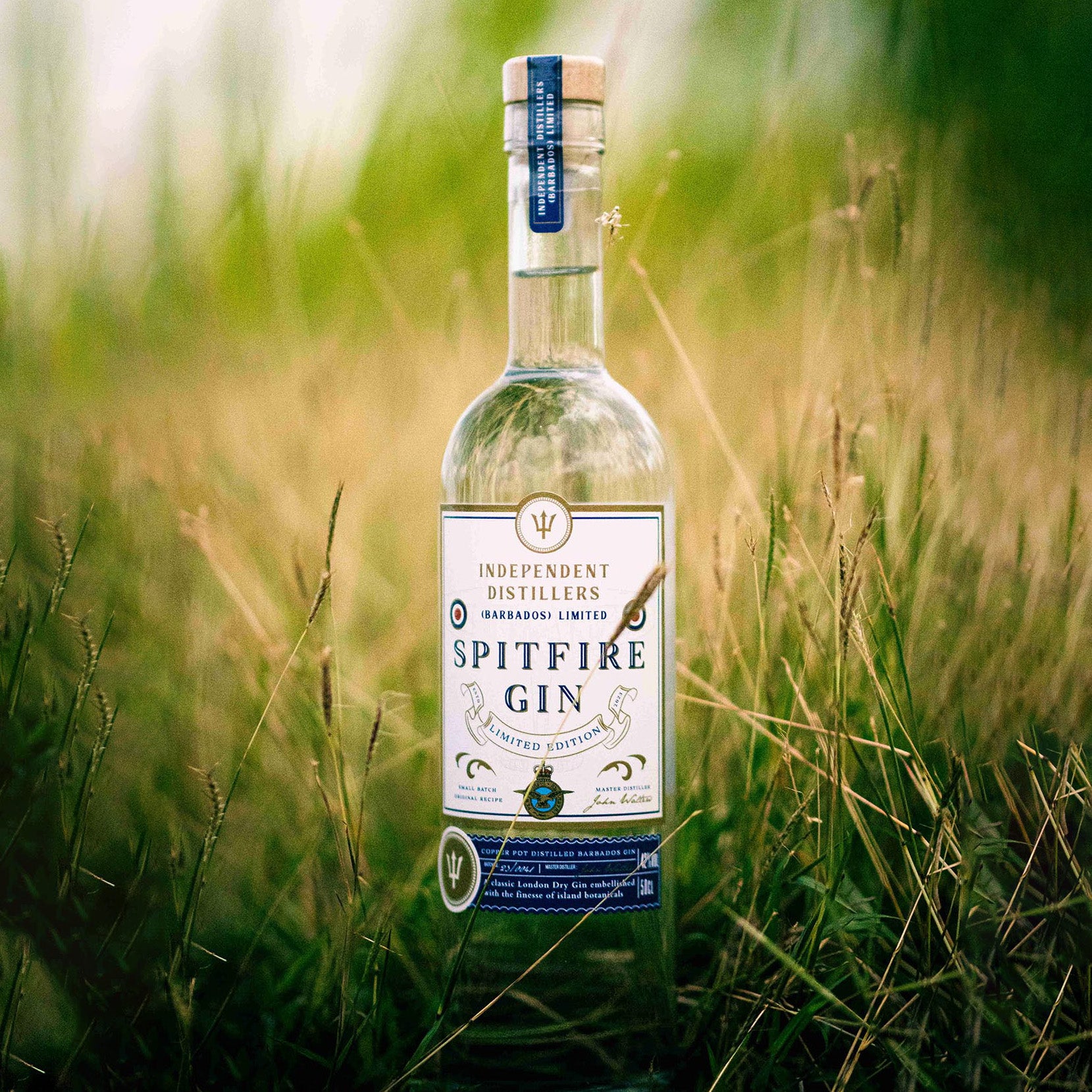 Barbados Spitfire Gin. 50cl bottle. A crisp London Dry Gin that is silky smooth.