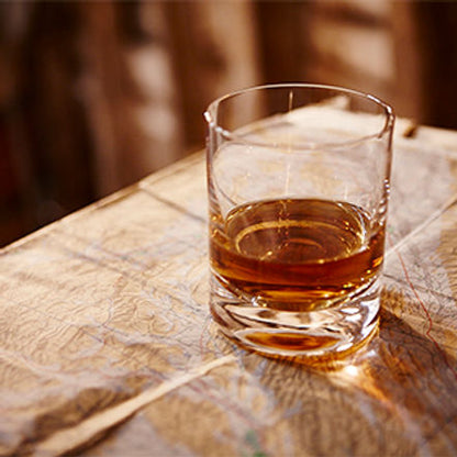 Barrel aged Cornish Bourbon made from corn mash, and aged in American oak for two years and tripled distilled in 200l copper pots. 