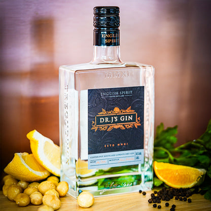 London Dry Gin, craft gin, botanicals, British Made, 