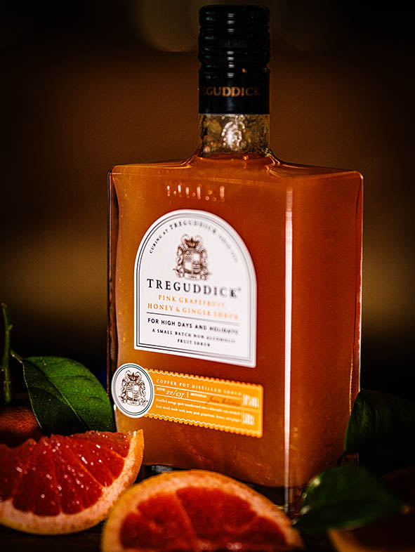 Grapefruit, Honey & Ginger Non Alcoholic Fruit Shrub