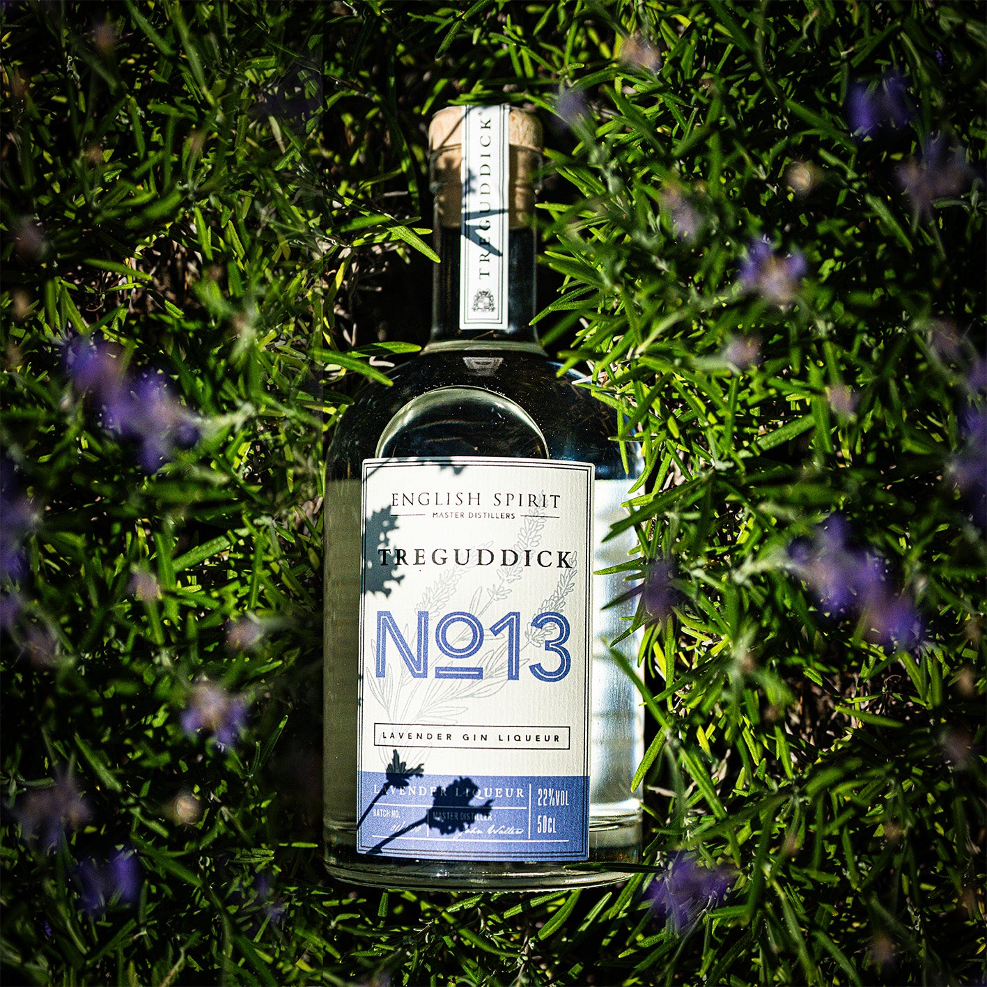 Limited-edition UK lavender gin liqueur. Fresh lavender, rosemary, mint and honeyed gin.