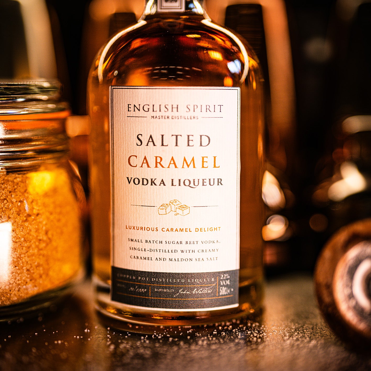 Salted Caramel Vodka Liqueur