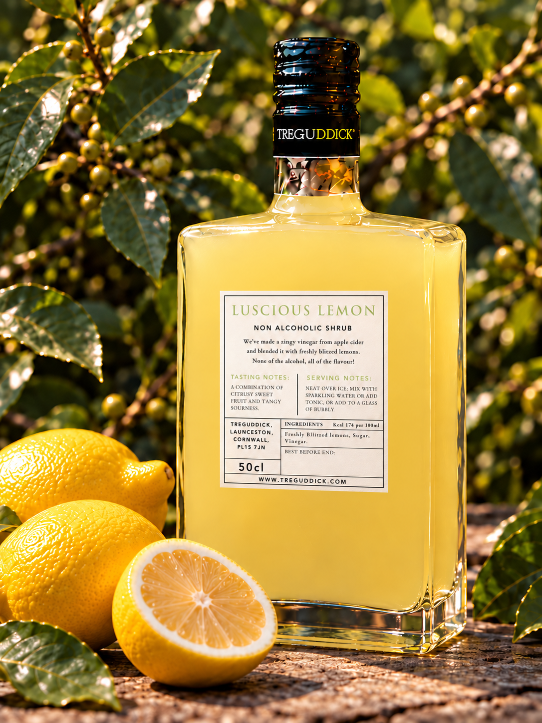 Lemon Non Alcoholic Fruit Shrub