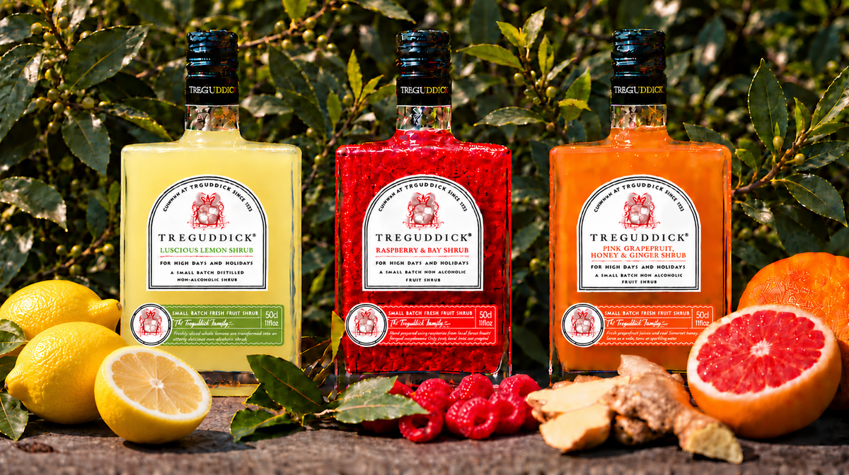 Trio of Non Alcoholic Fruit Shrubs